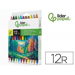 ROTULADOR FIBRA LIDERPAPEL...