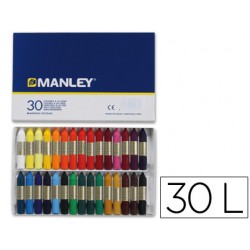 LAPICES CERA MANLEY CAJA DE...