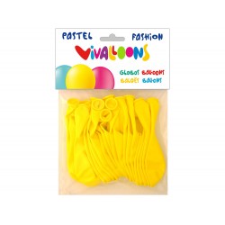 GLOBOS PASTEL AMARILLO...