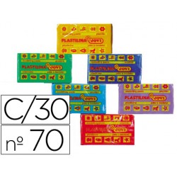 PLASTILINA JOVI 70 SURTIDA...