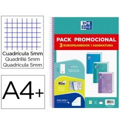 CUADERNO ESPIRAL OXFORD...