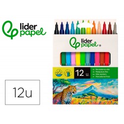 ROTULADOR FIBRA LIDERPAPEL...