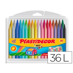 LAPICES CERA PLASTIDECOR...