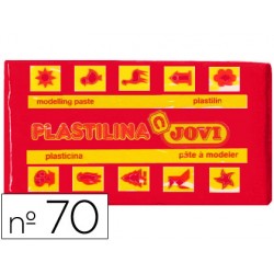 PLASTILINA JOVI 70 ROJO...