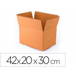 CAJA DE EMBALAR MARRON...