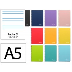 CUADERNO ESPIRAL TAPA DURA...