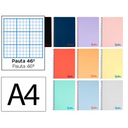 CUADERNO ESPIRAL TAPA DE...