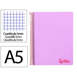 CUADERNO ESPIRAL TAPA DE...
