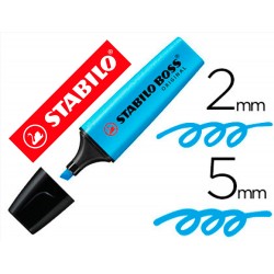 MARCADOR FLUOR STABILO BOSS...