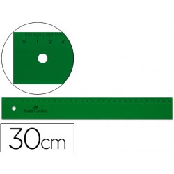 REGLA DE PLASTICO DE 30 CM...