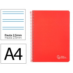 CUADERNO ESPIRAL LIDERPAPEL...
