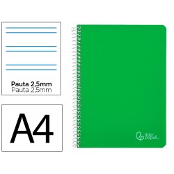 CUADERNO ESPIRAL LIDERPAPEL...