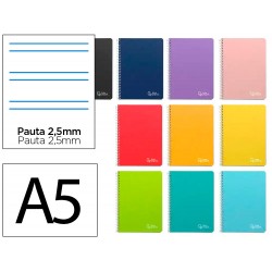 CUADERNO ESPIRAL LIDERPAPEL...