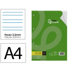 RECAMBIO LIDERPAPEL A4 100...