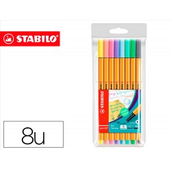 ROTULADOR FIBRA STABILO...