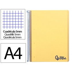 CUADERNO ESPIRAL TAPA DE...