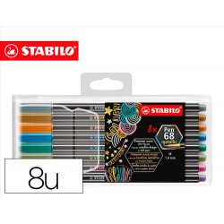 ROTULADOR FIBRA STABILO PEN...