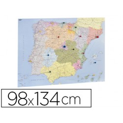 MAPA DE ESPAÑA Y PORTUGAL...