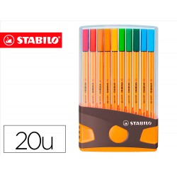 ROTULADOR FIBRA STABILO...