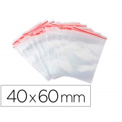 BOLSA PLASTICO AUTOCIERRE...