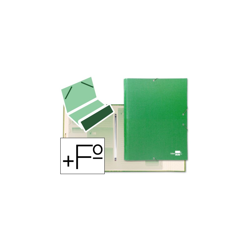 Carpeta clasificadora exacompta iderama 12 departamentos folio gomas carton  forrado colores