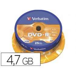 DVD-R VERBATIM CAPACIDAD...