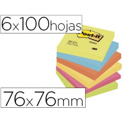 NOTAS ADHESIVAS POST-IT 654...