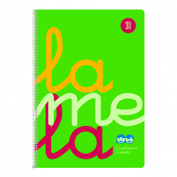 CUADERNO ESPIRAL TAPA DE...