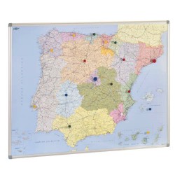 MAPA DE ESPAÑA Y PORTUGAL...