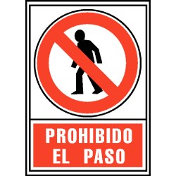 SEÑAL HOMOLOGADA PROHIBIDO...