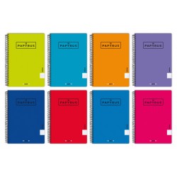 CUADERNO ESPIRAL TAPA DE...