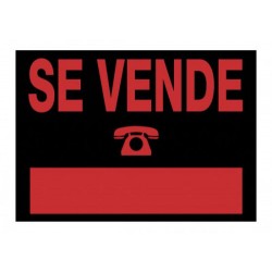 CARTEL " SE VENDE " ARCHIVO...