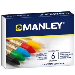 LAPICES CERA MANLEY CAJA DE...