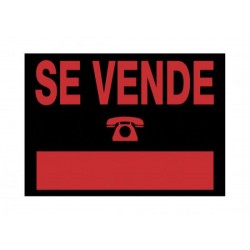 CARTEL " SE VENDE " ARCHIVO...