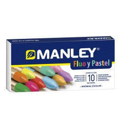 LAPICES CERA MANLEY FLUOR Y...