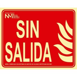 CARTEL " SIN SALIDA "...