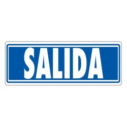 SEÑAL " SALIDA " (SIN...