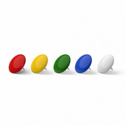 CHINCHETAS DE COLORES...