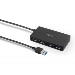 HUB NOX 4 PUERTOS USB 3.0...