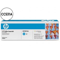 TONER HP CC531A Nº304A...