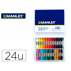 LAPICES CERA MANLEY CAJA DE...