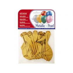 GLOBOS METALIZADOS ORO...