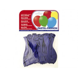 GLOBOS PASTEL AZUL MARINO...