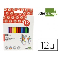 LAPICES CERA LIDERPAPEL...