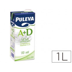 LECHE SEMIDESNATADA PULEVA...