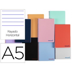 CUADERNO ESPIRAL TAPA DE...