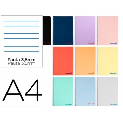 CUADERNO ESPIRAL TAPA DE...