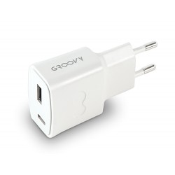CARGADOR PARED GROOVY 1 USB...