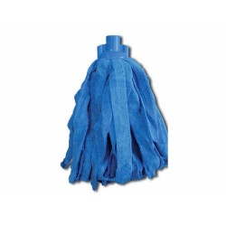 FREGONA MICROFIBRA TIRAS AZUL