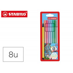 ROTULADOR FIBRA STABILO PEN...